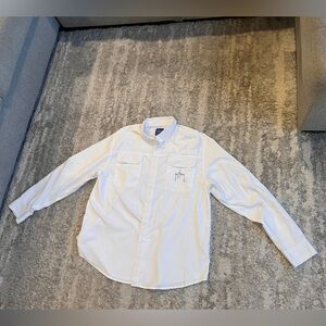 Guy Harvey White Mesh Shirt